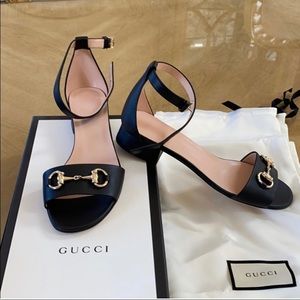 Black Gucci Sandals